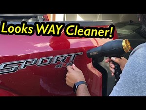 Removing F-150 Decals.Fast, Easy & a Cleaner Look!