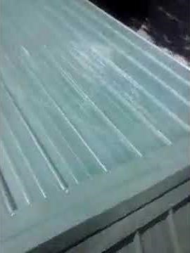 Before and After DTM Paint on Metal Roof