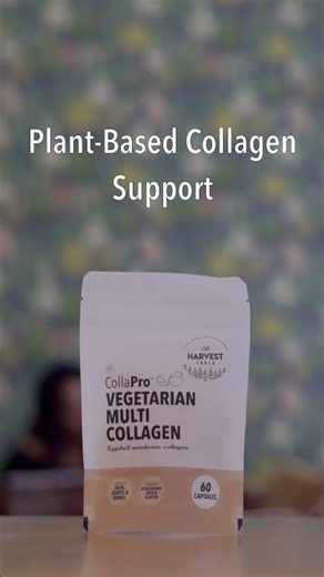 Vegetarian Collagen Capsules for Skin, Hair, Nails & Joints