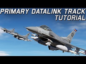 DCS F-16C Viper Primary Datalink Track Tutorial