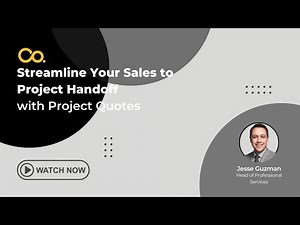 Acumatica Demo: Streamline Your Sales to Project Handoff with Project Quotes