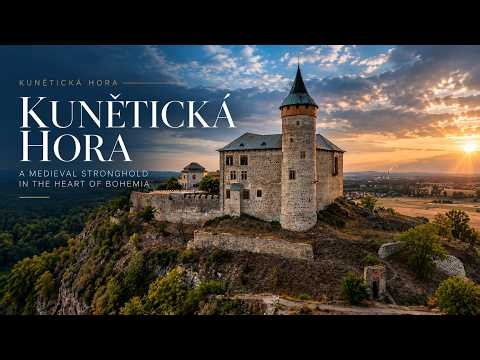 Kunětická Hora Castle, Czech Republic | Cinematic Drone Footage