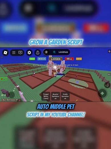 GROW A GARDEN AUTO MIDDLE PET SCRIPT!?