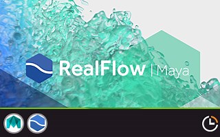 新Realflow Maya 2018 流体特效完全教学