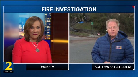 Two narrowly escape house fire: ‘I could see the flames bursting out of the building’