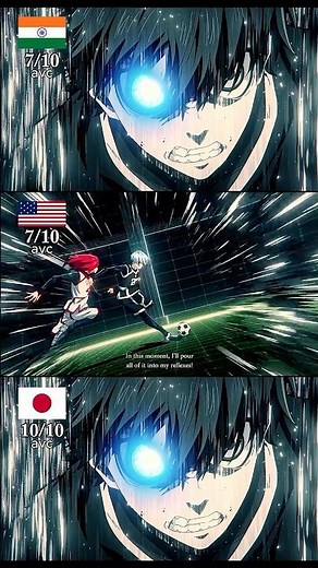 Isagi Dub Review: Original vs Dub (Blue Lock) #animecomparison
