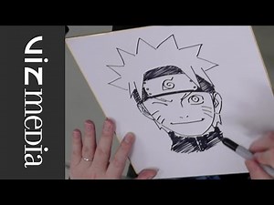 NARUTO: Masashi Kishimoto OFFICIAL Creator Sketch Video at Jump Festa 2014