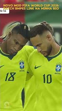 PES 2021 + NOVO MOD FIFA WORLD CUP 2026 PATCH BMPES 2026 🔥