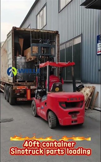 Loading container