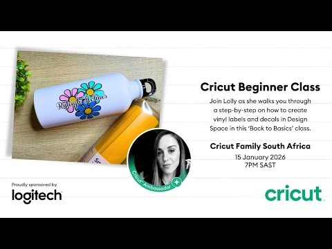 Cricut Beginners Class - Design Space 101: Back to Basics