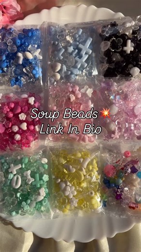 Beads and Charms by Ankita Mehra💖 on Instagram: "Soup Beads💥 #soupbeads #mixedbeads #beads #beadsandcharmsbyankita"