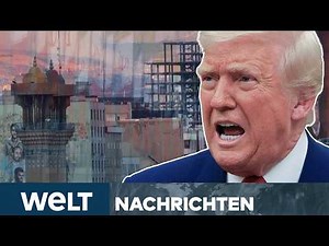 IRAN: Trump tobt! USA drohen mit Schlag gegen gesamtes Militär! Israel trifft Ziele I WELT STREAM