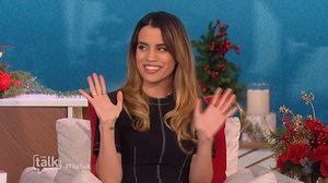 Actress Natalie Morales swings by to share stories of how she and our own Natalie Morales get confused for each other all the time, working with Christina Applegate and her movie “I’m Totally Fine”. | The Talk