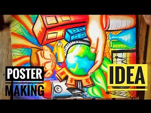 Science Poster Making Concept Idea | Science Poster Making Idea