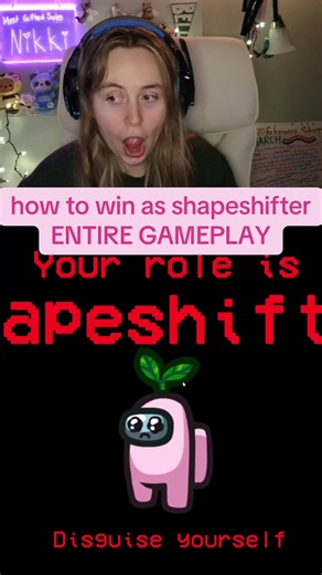 Winning Strategies for the Shapeshifter Role in Among Us