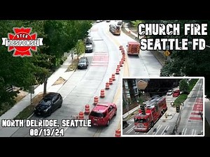 SEATTLE FIRE: 20 units respond to a working fire in a church
