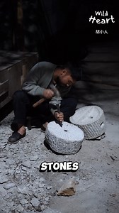 How Millstones Are Really Made #stonemill #villagelife #stonework | Wild Heart