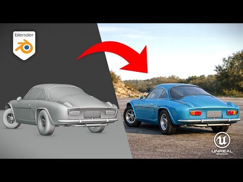 How to Import Objects from Blender to Unreal Engine 5
