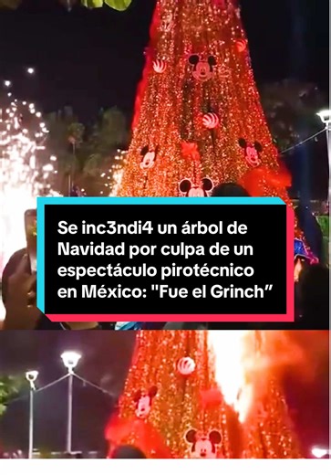 Incendio del Árbol de Navidad en México: ¿Fue el Grinch?