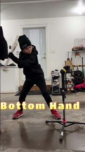 Top Hand Bottom Hand Drill #baseball #hittingdrills