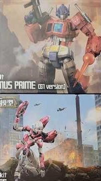 My Unbuilt Flame Toys Transformers Furai Figure Model Kits #shorts