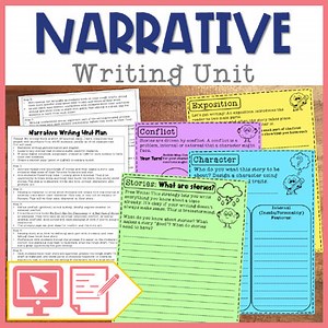 Narrative Writing Unit: Outline Minilessons Graphic Organizers Print & Digital