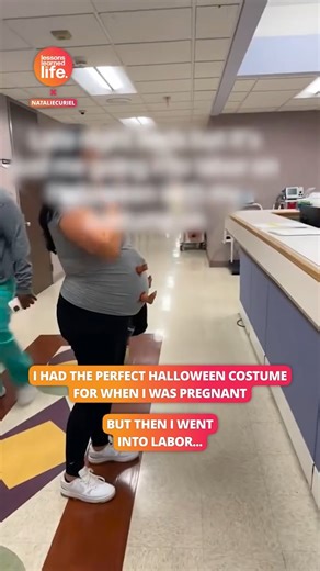 441K views · 864 reactions | The worst costume to go into labour in  | Lessons Learned In Life | Facebook
