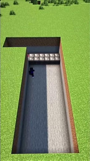 I Built a GIANT Rainbow Wave in Minecraft... (It Actually Works!) #shorts