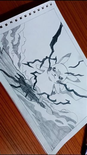 Easy Pikachu Drawing ⚡🐭