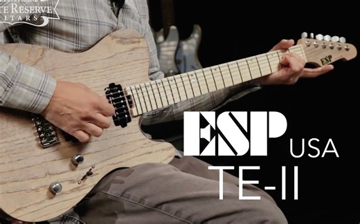 Super Telecaster "TE"系列：ESP USA TE-II HT Electric Guitar