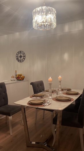 Let's style my dining table together. My parents are coming over😊🦋 #diningtable #tabledecoration