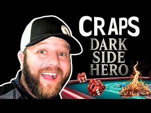 💀 Dark Side HERO Craps Strategy! Endless DC Attack – HUGE Rollout Win! 🎲