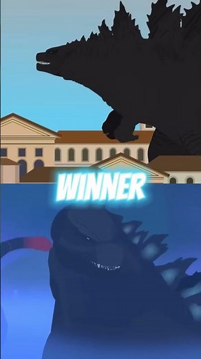 Pivot Master Godzilla vs Slick Godzilla (Base and supercharged)