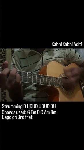 kabhi kabhi aditi #cover #guitarcover #guitar #guitarperformance #music