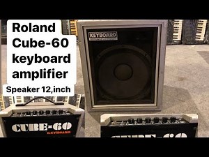Vintage Roland Cube 60 Keyboard Amplifier In Excellent working Condition ( Wilson’s music instrument