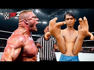 Fierce Claw vs. Brock Lesnar (WWE 2K22) - Rematch