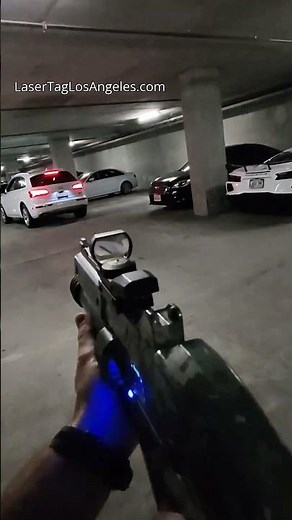 Watch This Epic Laser Tag Battle in LA 🎯