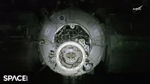 Watch NASA's SpaceX Crew-10 dock with space station in this time-lapse