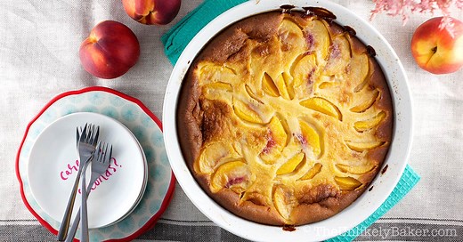 Peach Clafoutis Recipe - Made with Fresh Peaches