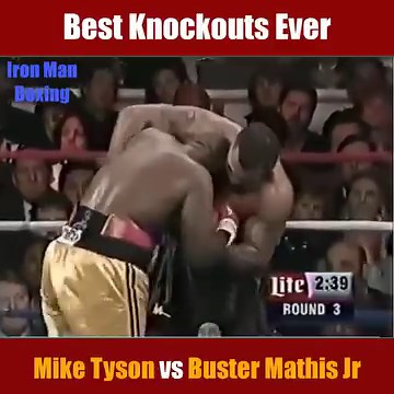 118K views · 2.1K reactions | Best Knockouts Ever! Mike Tyson vs Buster Mathis Jr Full Fight Knockouts 1995 | Best Boxing Matches | Facebook