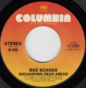 Boz Scaggs - Breakdown Dead Ahead