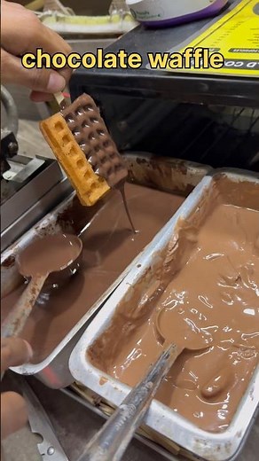 chocolate waffle recipe / waffle recipe / #waffel #chocolatedessert #chocolaterecipe
