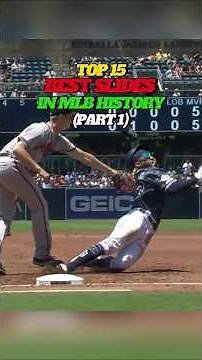 Top 15 Best Slides in the MLB - Part 1 #mlb #baseball