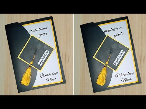 DIY Graduation Card idea // How to make Graduation Card // Handmade Congratulations Card