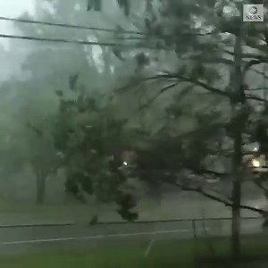 52K views · 721 reactions | A transformer exploded into a ball of sparks of fire as whipping winds and blinding rain inundated parts of Edgewater, Maryland. https://abcn.ws/3jKhq0I | ABC News | Facebook
