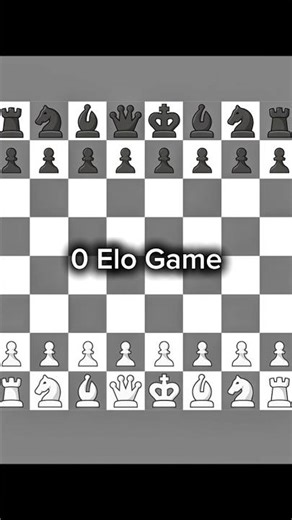 This 0 Elo Game Ended in 4 Moves! ♟️🔥#chess