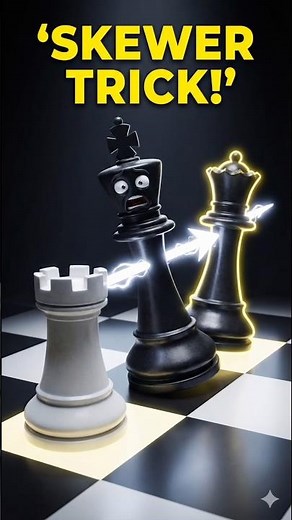 “The Skewer Trick in Chess — Easiest Way to Win BIG Pieces!”
