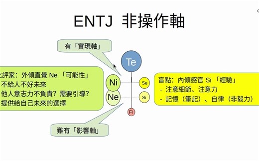 CF16：S13-09 ENTJ的批评家与盲点功能