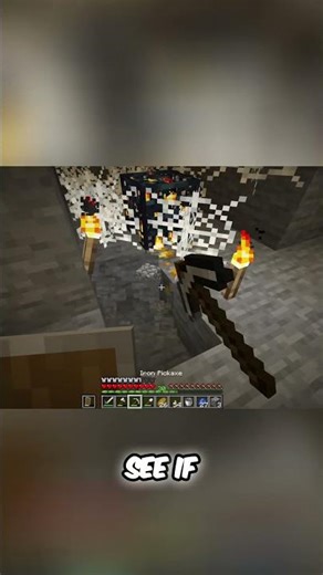 Minecraft Spawner Mob Farm: Double Spawner Strategy! #shorts