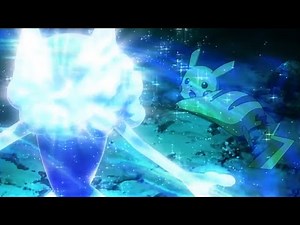 Ash's Frogadier evolves into Greninja!